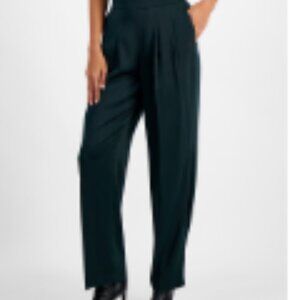 Emerald Green bar III Silky Suit Pants